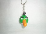 Chaveiro Angry Bird Verde